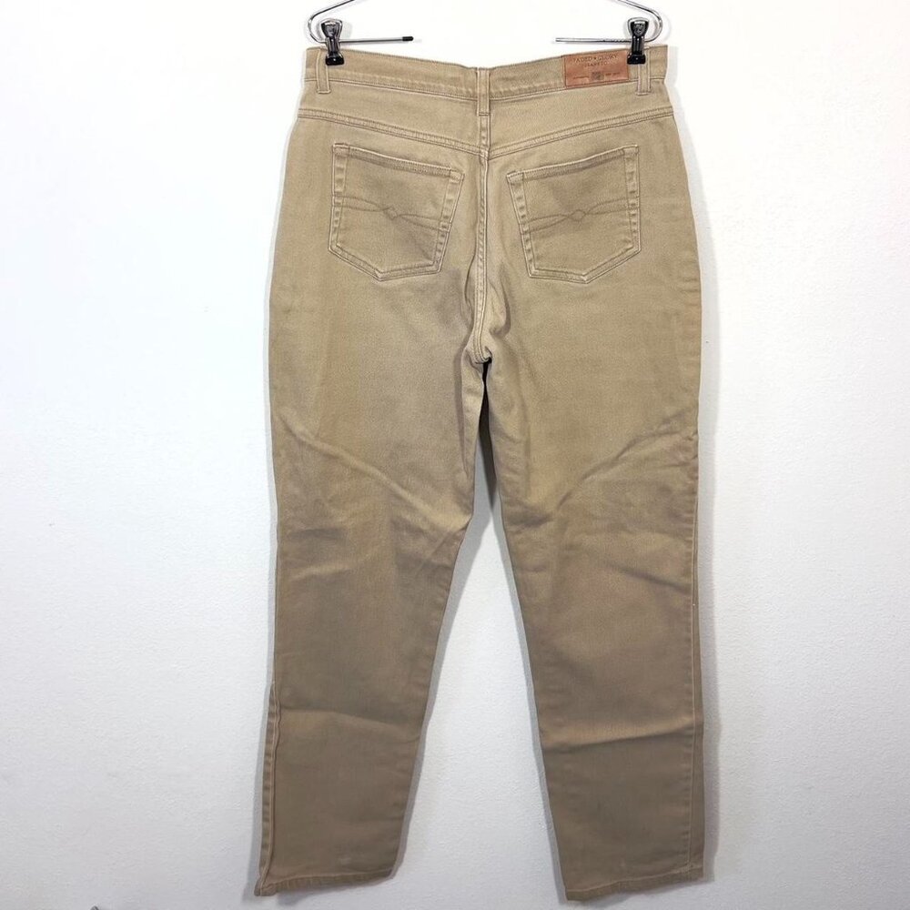 Vintage Faded Glory‎ Tan Straight Leg Jeans - Picture 3 of 8